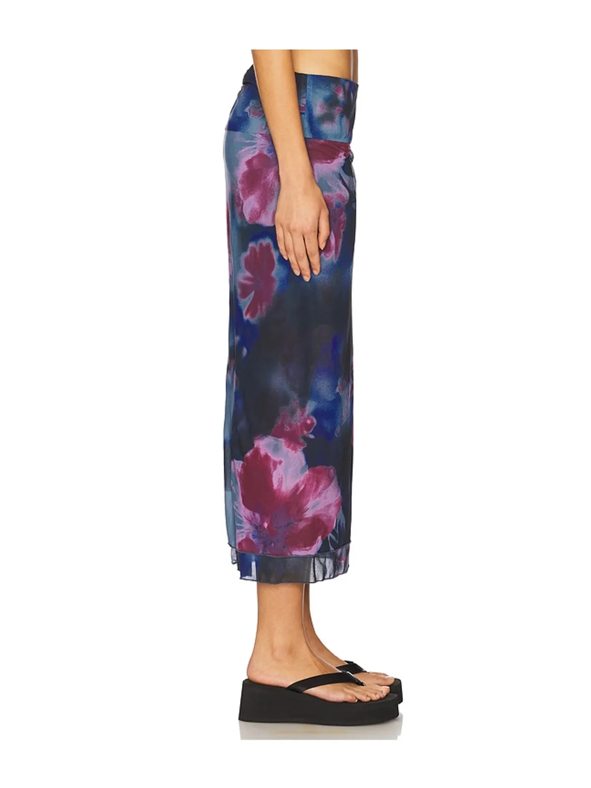 Free People SUNSET メッシュマキシスカート - 画像3