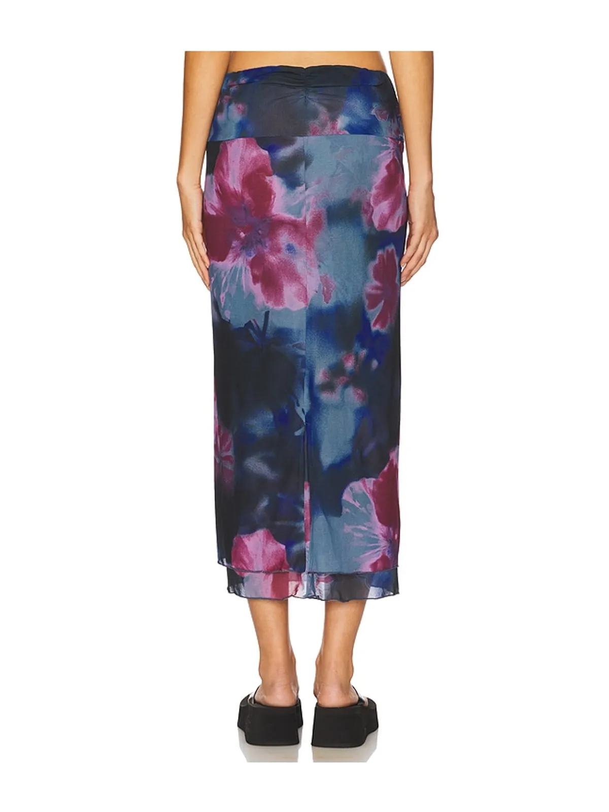 Free People SUNSET メッシュマキシスカート - 画像4