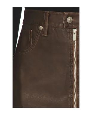 Free People SYCAMORE フェイクミディスカート - サムネイル6