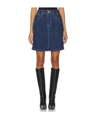 Free People SUZY デニムミディスカート - サムネイル1