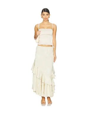 Free People AUTUMN PROMENADE マキシスカート - サムネイル5