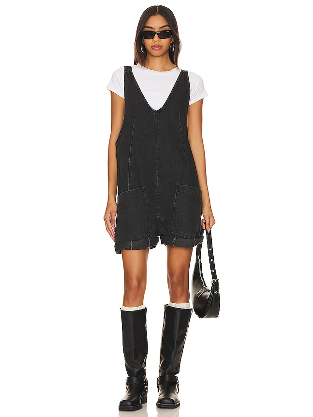 Free People WE THE FREE HIGH ROLLER ショートオール - 画像1