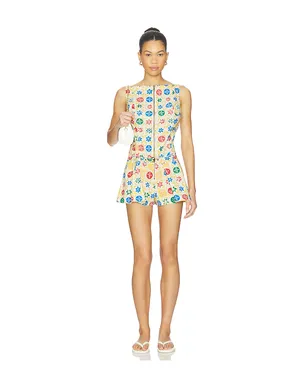 Free People FREE PEOPLE DUNE DANCER プリントオールインワン - サムネイル1