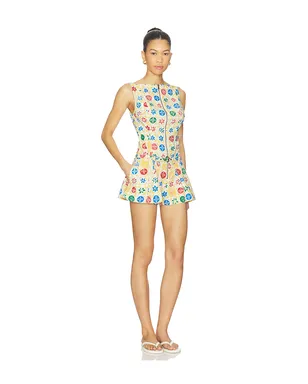 Free People FREE PEOPLE DUNE DANCER プリントオールインワン - サムネイル2
