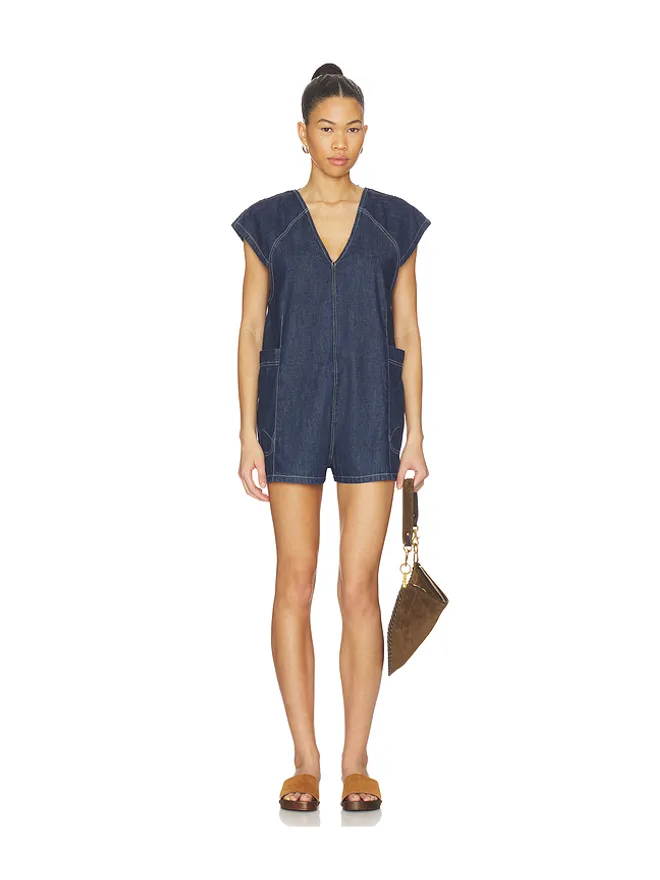 Free People Free People WE THE FREE FREE FALL デニムオールインワンの商品画像