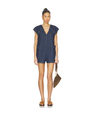 Free People WE THE FREE FREE FALL デニムオールインワン - サムネイル1