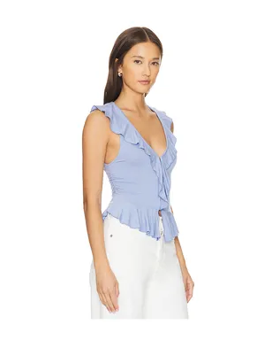 Free People FREE PEOPLE RUFFLE ME AWAY タンクトップ - サムネイル2