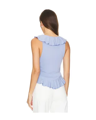 Free People FREE PEOPLE RUFFLE ME AWAY タンクトップ - サムネイル3