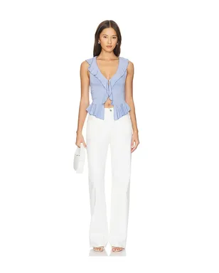 Free People FREE PEOPLE RUFFLE ME AWAY タンクトップ - サムネイル4