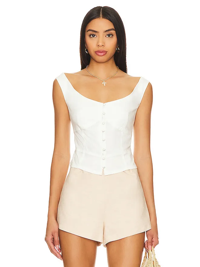 Free People Free People FREE PEOPLE SALLY コルセットトップの商品画像