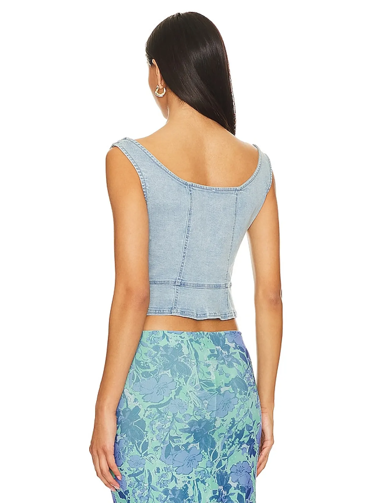 Free People FREE PEOPLE SALLY コルセットトップ - 画像3