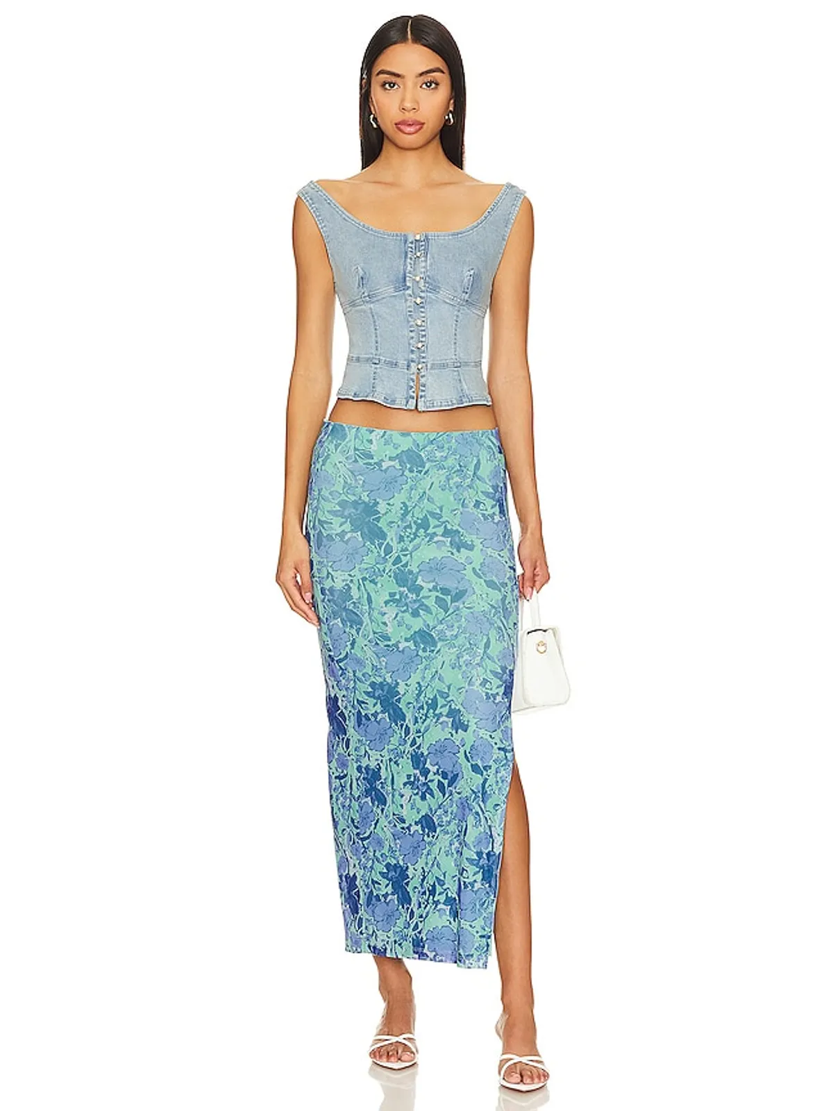 Free People FREE PEOPLE SALLY コルセットトップ - 画像4