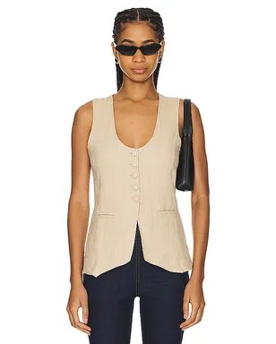 Free People FREE PEOPLE MILLIE ベスト - サムネイル1