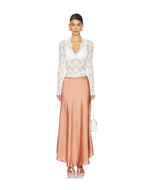 Free People INTIMATELY FP ALL DAY LONG レース長袖トップ - サムネイル4
