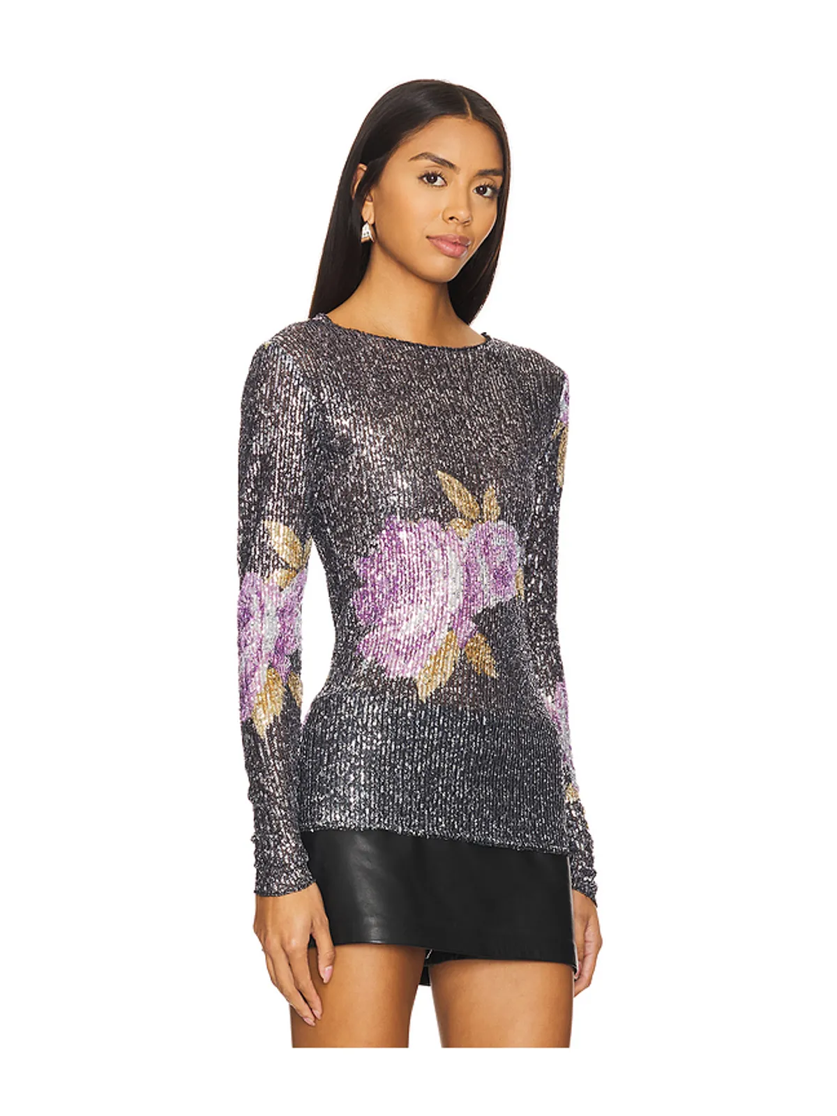 Free People PRINTED GOLD RUSH 長袖 - 画像2