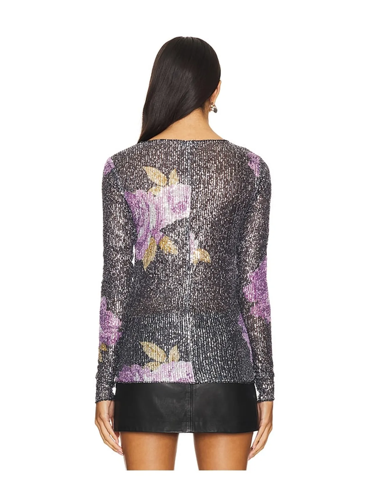 Free People PRINTED GOLD RUSH 長袖 - 画像3
