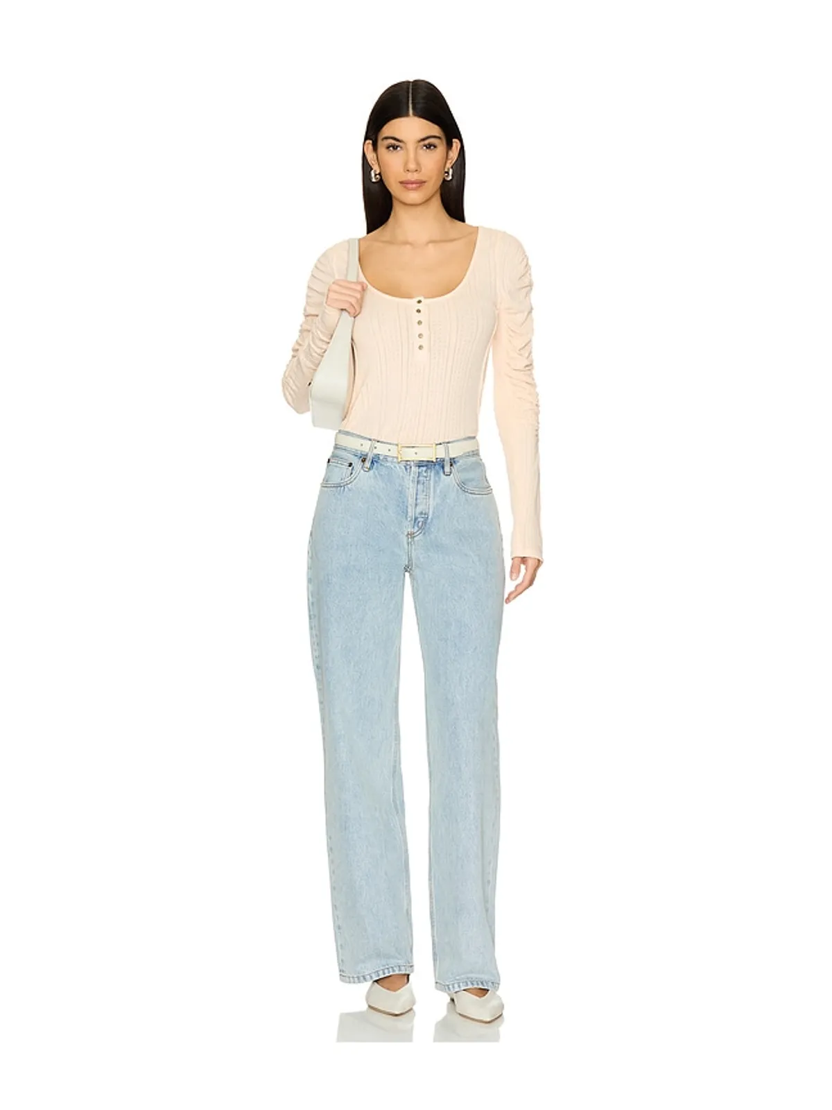 Free People HOPE ヘンリートップ - 画像5