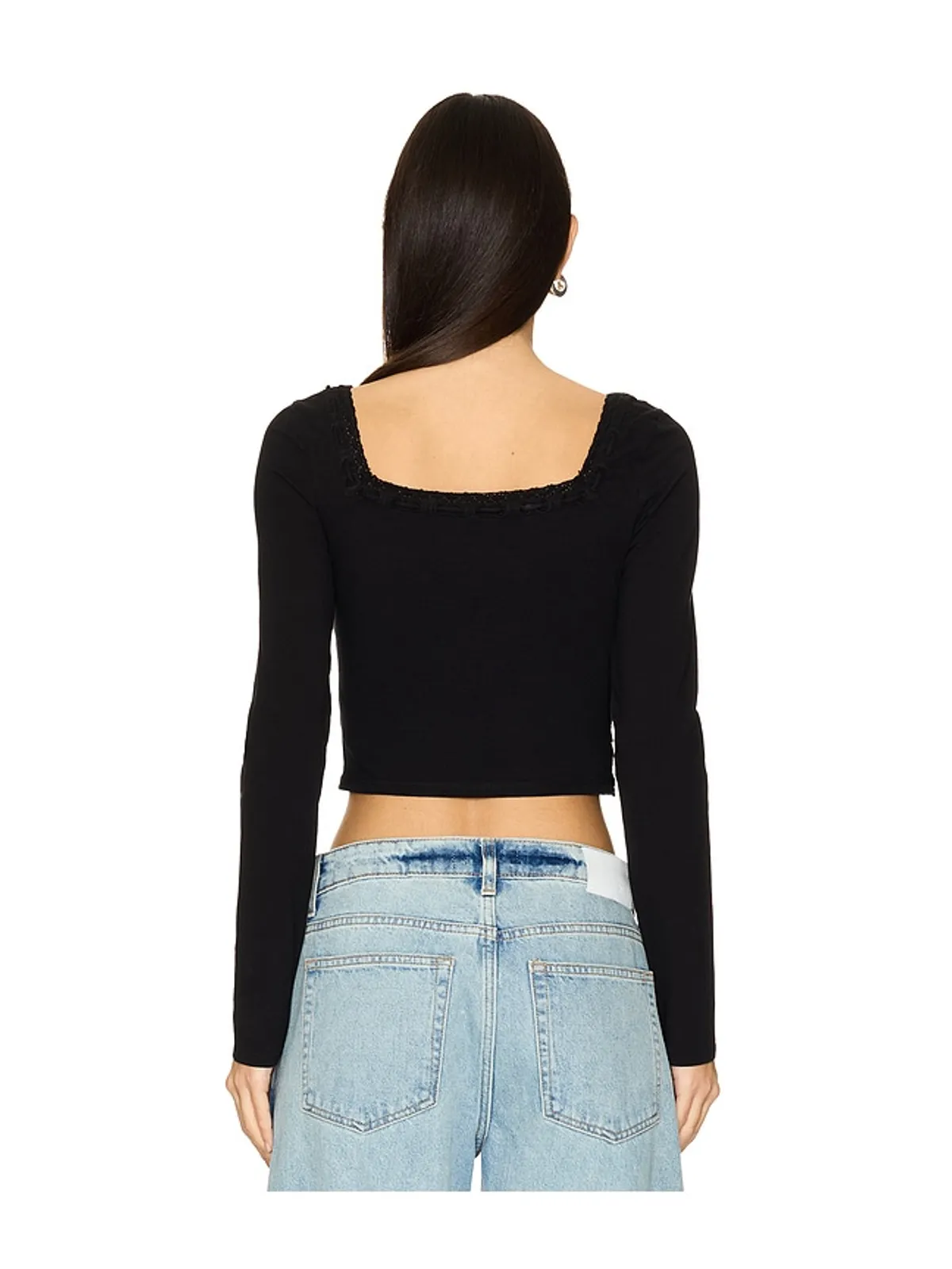 Free People SCARLET スモック長袖 - 画像3