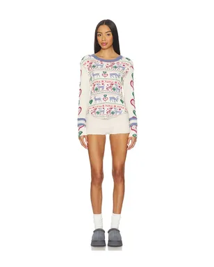 Free People BLISSFUL レイヤリングTシャツ - サムネイル4