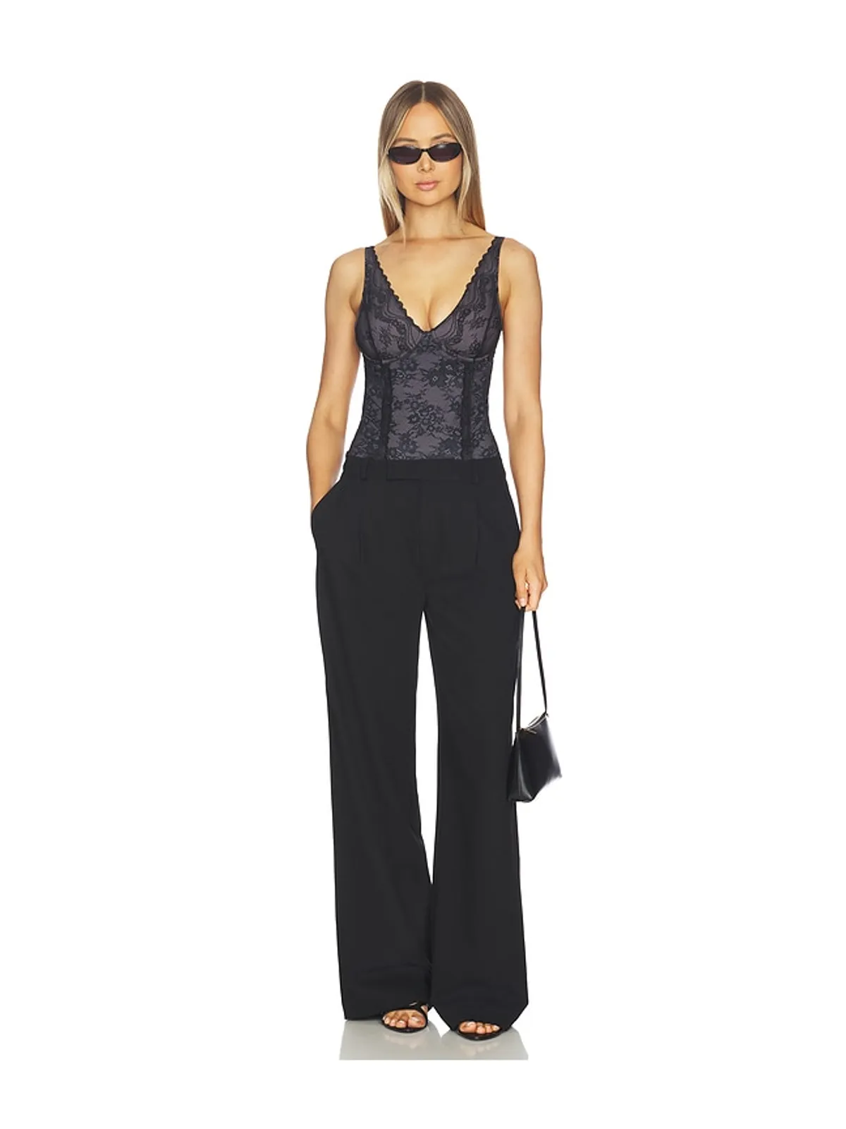 Free People SAY YOU LOVE ME ボディスーツ - 画像5
