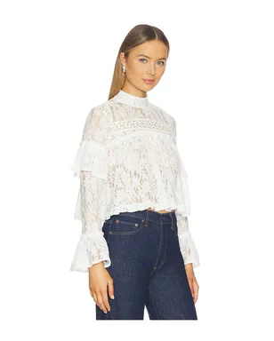 Free People LILABETH レーストップス - サムネイル2