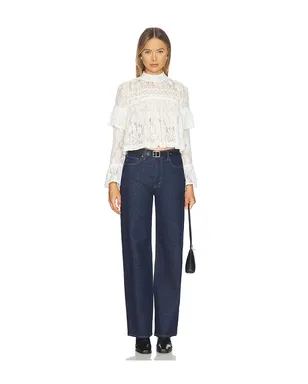 Free People LILABETH レーストップス - サムネイル4