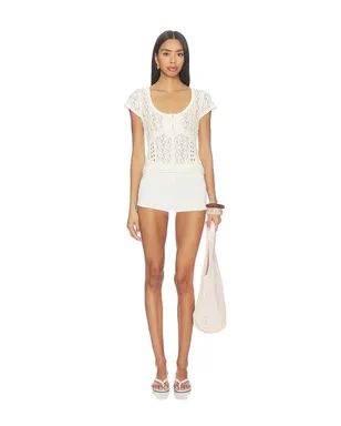 Free People FREE PEOPLE CLARO ショートスリーブTシャツ - サムネイル4