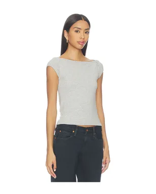 Free People FREE PEOPLE SO SOFT シームレスモダールTシャツ - サムネイル2