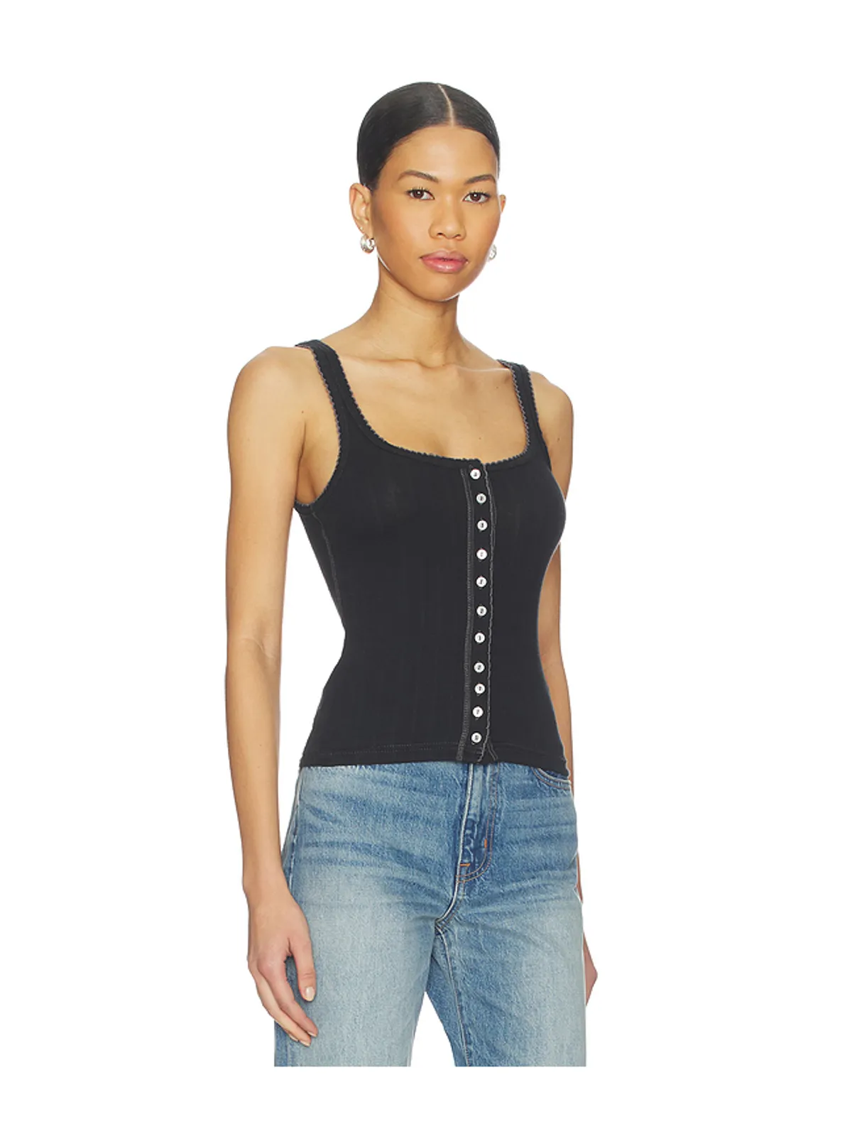 Free People FREE PEOPLE END GAME ポインテルタンク - 画像2