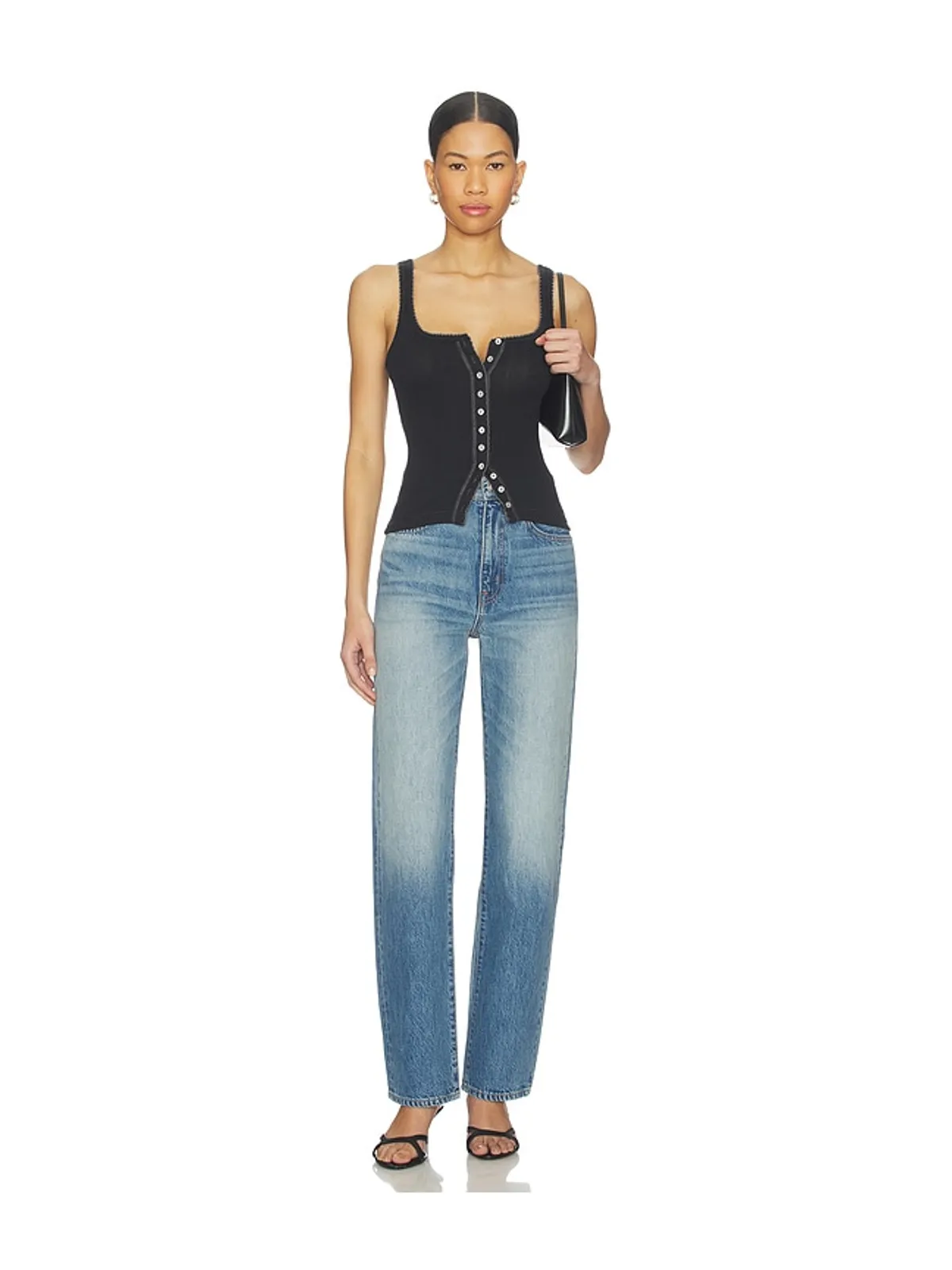 Free People FREE PEOPLE END GAME ポインテルタンク - 画像4