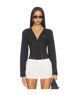 Free People FRANKIE コルセットトップ - サムネイル1