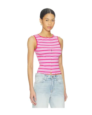 Free People FREE PEOPLE TILLY ストライプベスト - サムネイル2