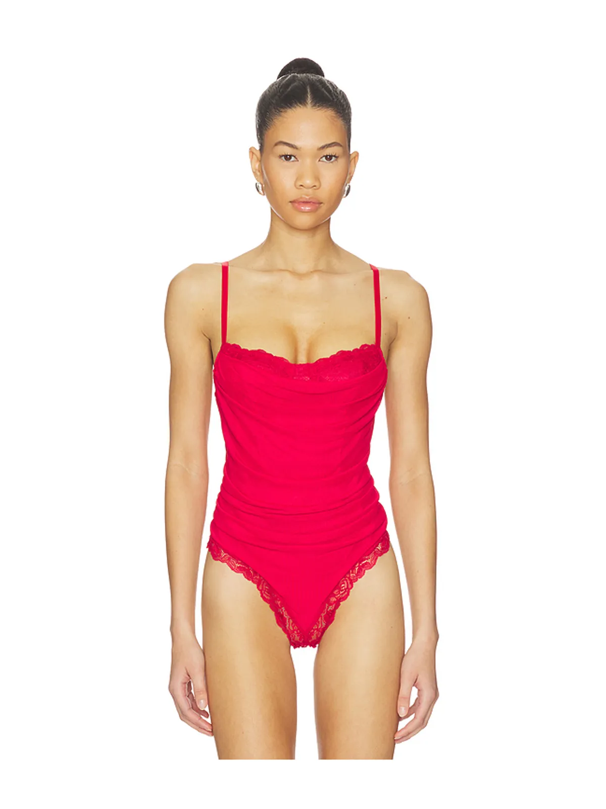 Free People HARD LAUNCH コルセットボディスーツ - 画像2
