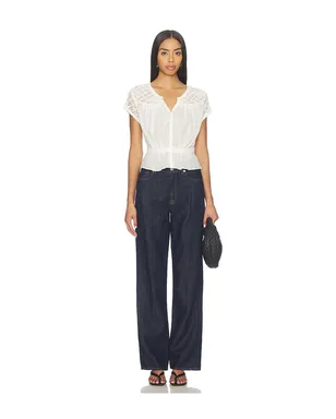 Free People FREE PEOPLE GLIMMER 刺繍入りトップ - サムネイル4