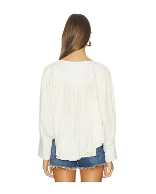 Free People MALIBU クリンクルトップ - サムネイル3