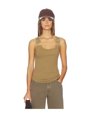 Free People WE THE FREE JAMIE バックルタンクトップ - サムネイル1