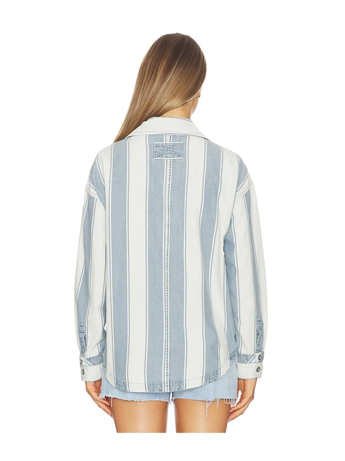 Free People WE THE FREE CROSSROADS ストライプシャツ - 画像3