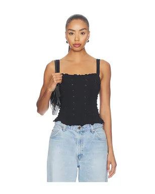 Free People x REVOLVE x Revolve So Soft Femme Square Neck Cami - サムネイル1