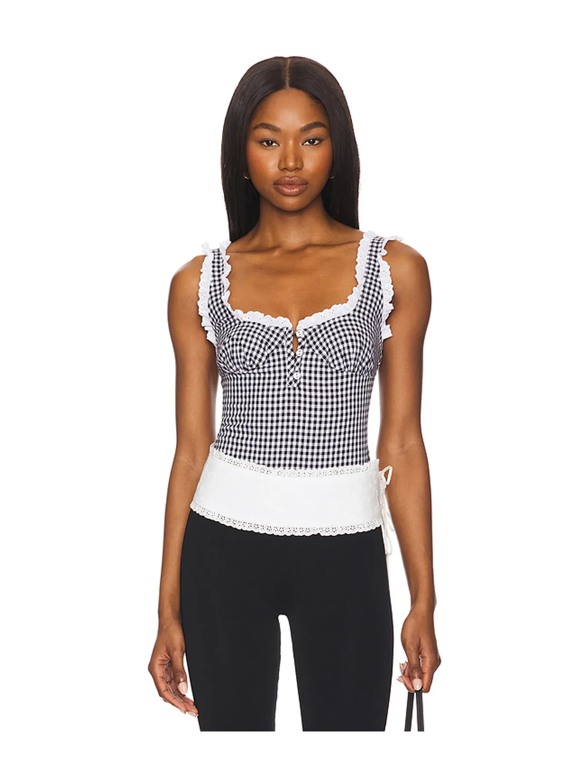 Free People CASSIE ボディースーツ - 画像1