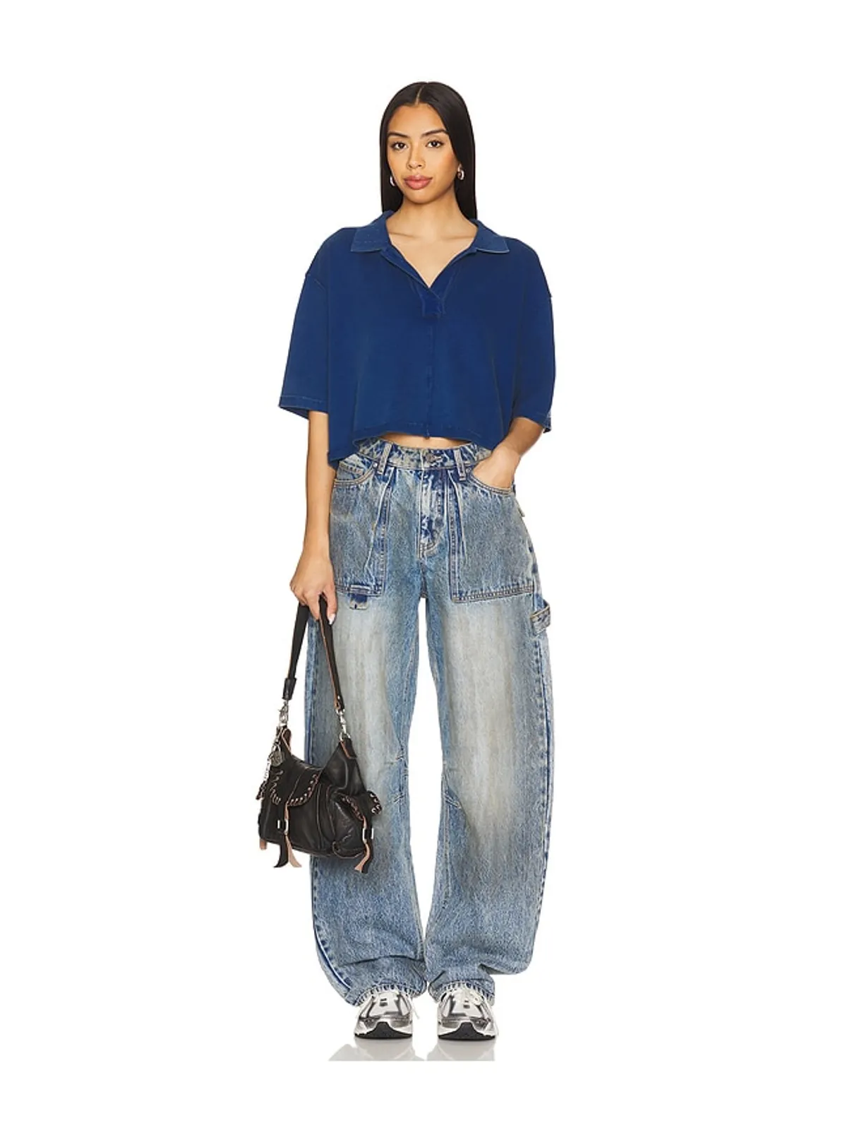 Free People WE THE FREE DENMARK ポロシャツ - 画像4