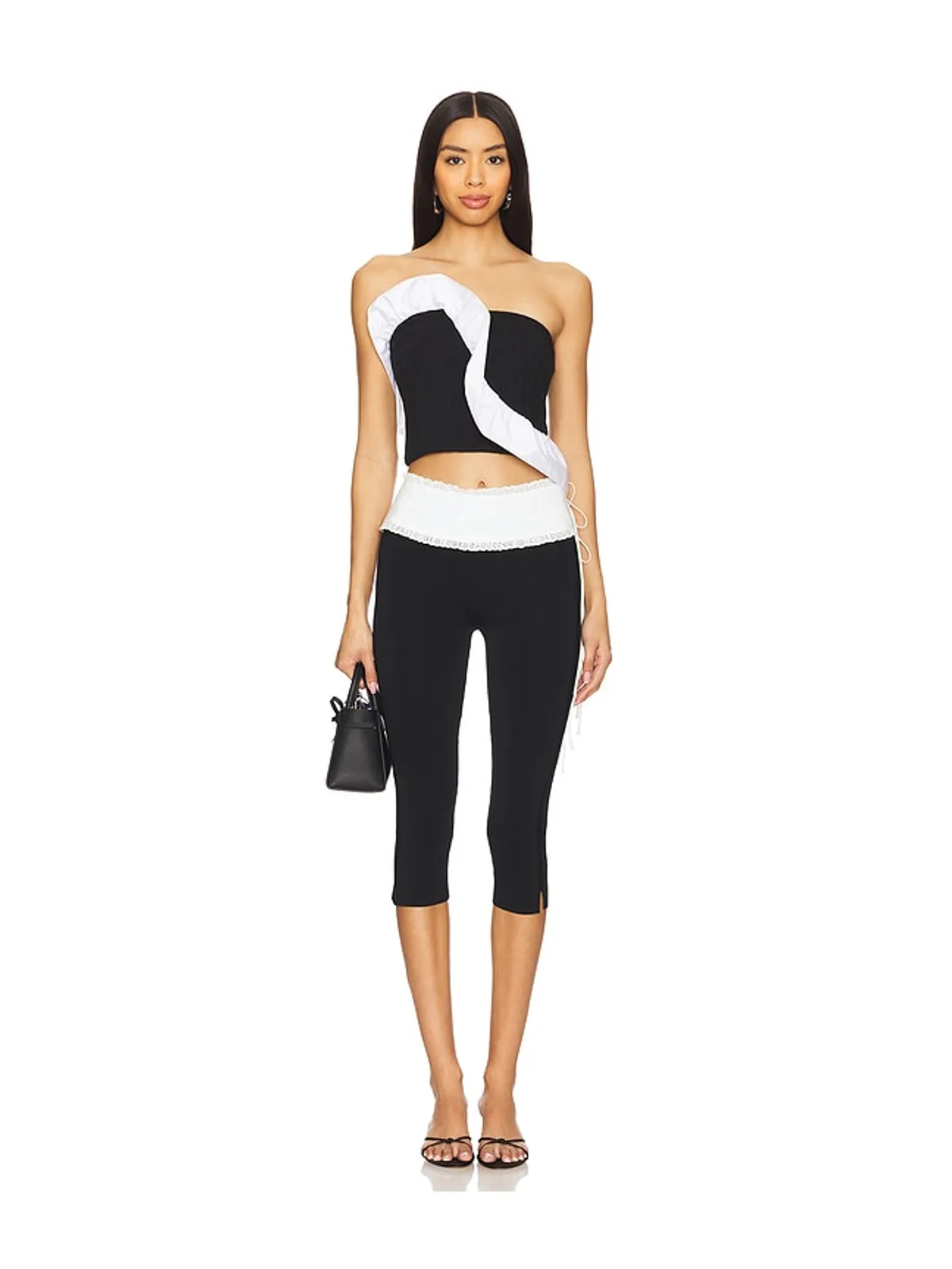 Free People FREE PEOPLE JAGGER ニットチューブトップ - 画像5