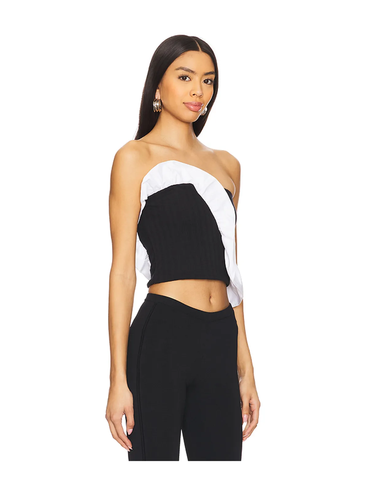 Free People FREE PEOPLE JAGGER ニットチューブトップ - 画像2