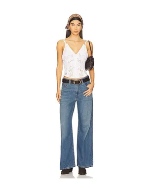 Free People SWEET SAMMI スリーブレストップス - サムネイル4