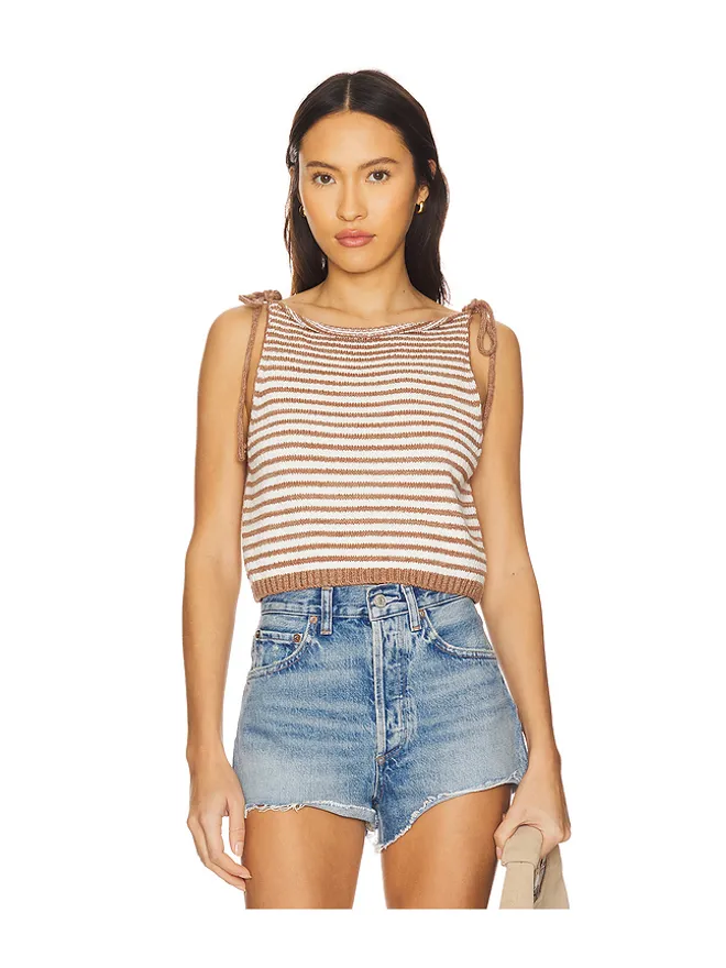 Free People Free People CLAIRE スリーブレストップスの商品画像