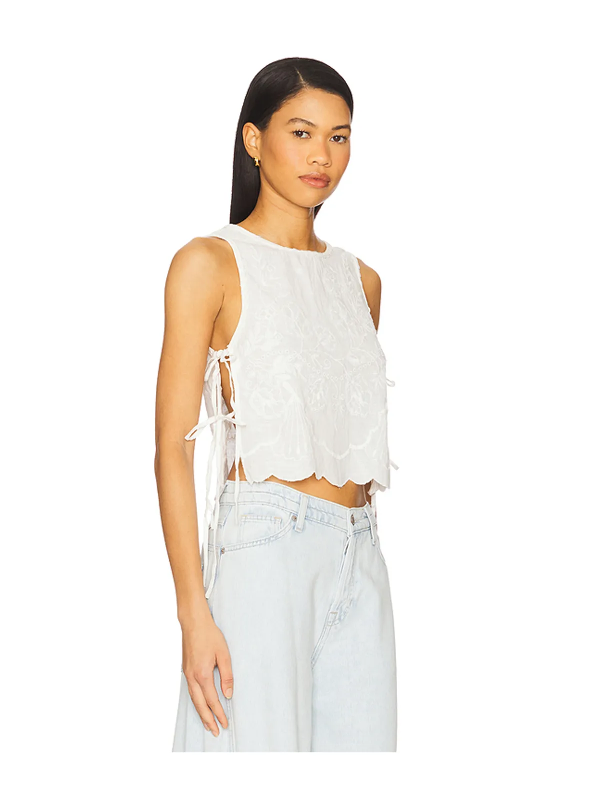 Free People TOP スリーブレストップス - 画像2