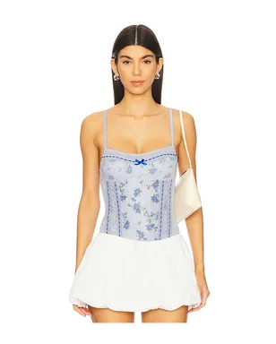 Free People FREE PEOPLE SARA コルセットボディスーツ - サムネイル1