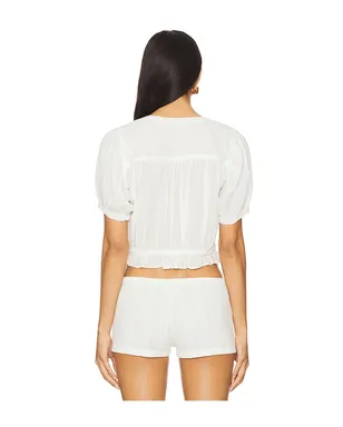 Free People LITTLE CLOUD シャツ - サムネイル3