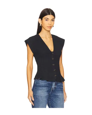 Free People FREE PEOPLE DYLAN ベスト - サムネイル2