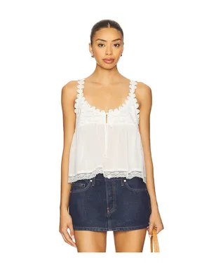 Free People STEVIE レースタンクトップ - サムネイル1