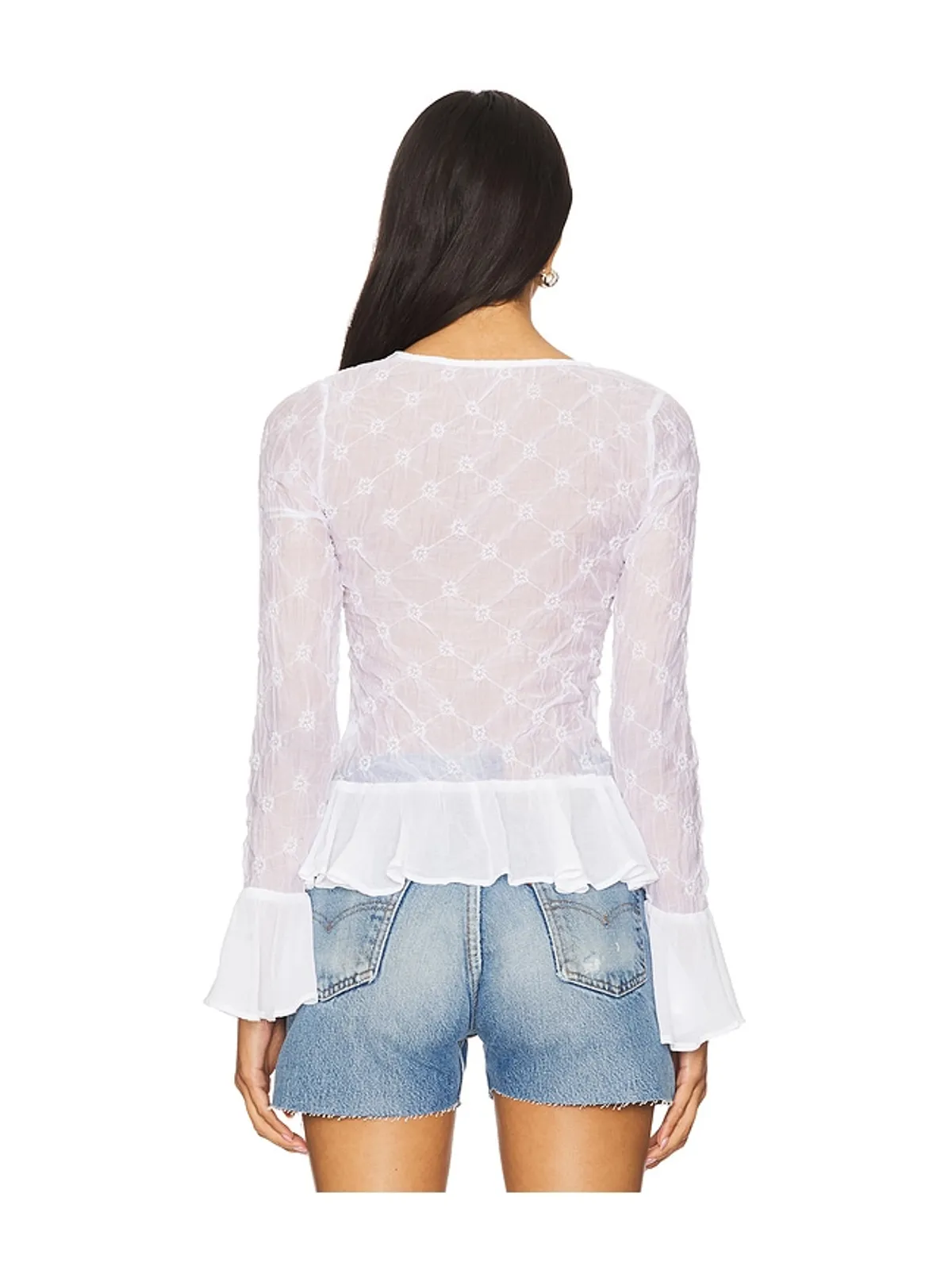 Free People ELIAS 刺繍飾りブラウス - 画像3